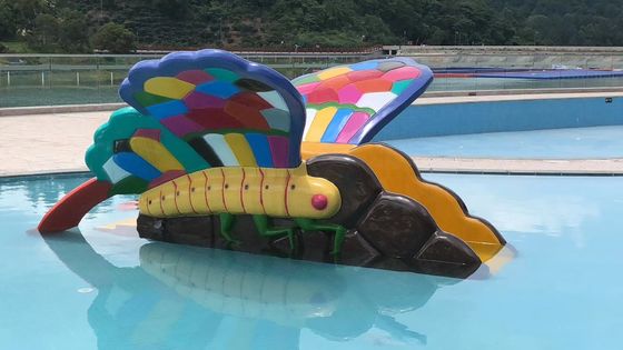 La fibra de vidrio embroma el equipo del parque del agua