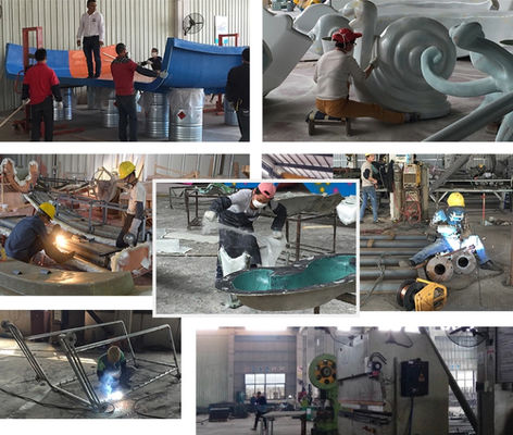 Tobogán acuático moderno del mono de la fibra de vidrio del equipo del parque del agua de los niños