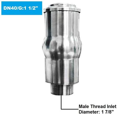 1,5" agua de la música hace espuma Jet Nozzle Pool Fountain Accessories