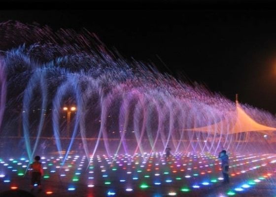 2" boca de la fuente del baile del oscilación del acero inoxidable de Digitaces