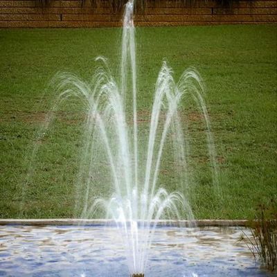 La nueva venta caliente 2" las 3 capas ajustables de cobre amarillo florece la fuente de agua del flor Jet Nozzles