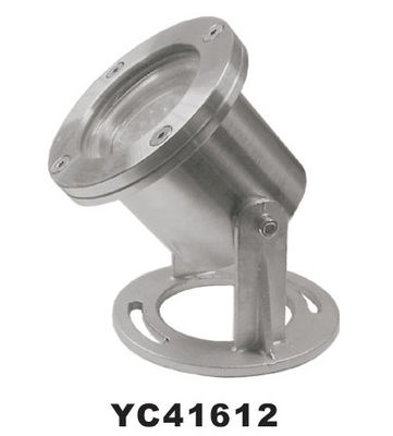 Luz subacuática inoxidable de la fuente del acero IP68 DMX RGB LED