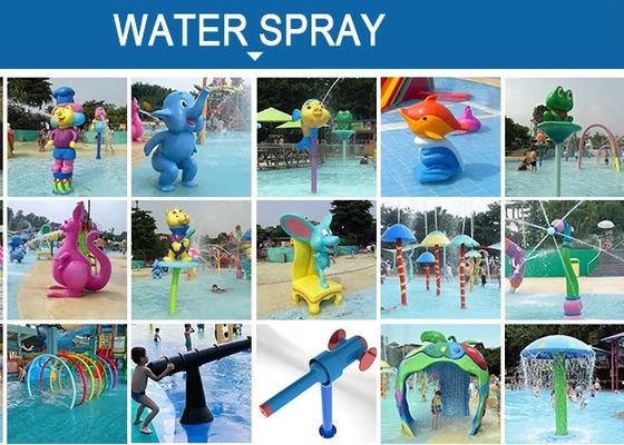 Tobogán acuático del mono de la fibra de vidrio de los niños de la piscina