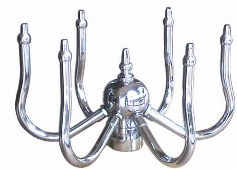 Accesorios de la fuente de la piscina de Chrome 1,5" boca giratoria DN40