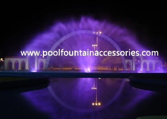 6" boca de acero inoxidable de la película de los accesorios de la fuente de la piscina