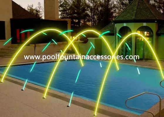 6000 boca laminar de la fuente del l./h 20m m con la lámpara de 9W LED RGB