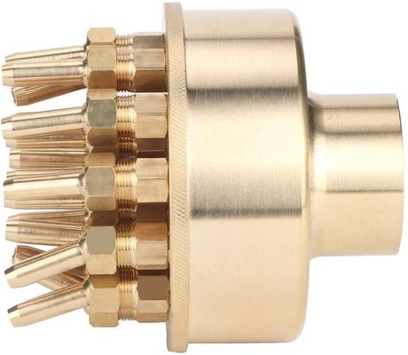 DN40 de cobre amarillo 1 el 1/2” 3 capas florecen fuente Jet Nozzle