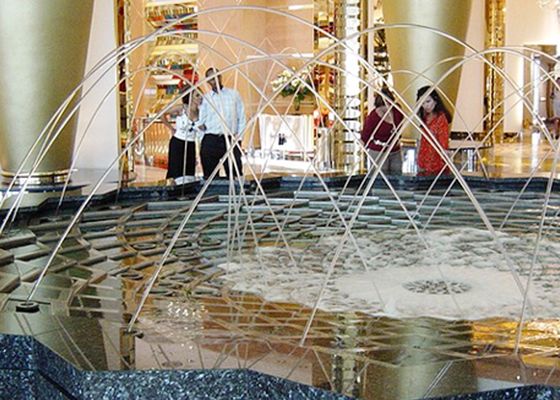 Luces de acero inoxidables laminares de Jet Fountain With 3W RGB del agua 2000L/H
