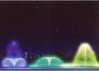 Accesorios de la fuente de la piscina de DN50 120Kpa espray de agua de 2 pulgadas Jet Nozzle