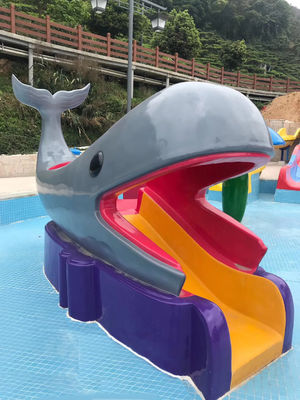 Tobogán acuático de la nave del patio de los niños del TUV para el centro turístico del patio trasero