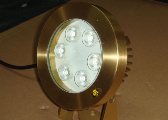 24V 9W llevó ángulo de haz ligero de 120 grados de la prenda impermeable de la piscina