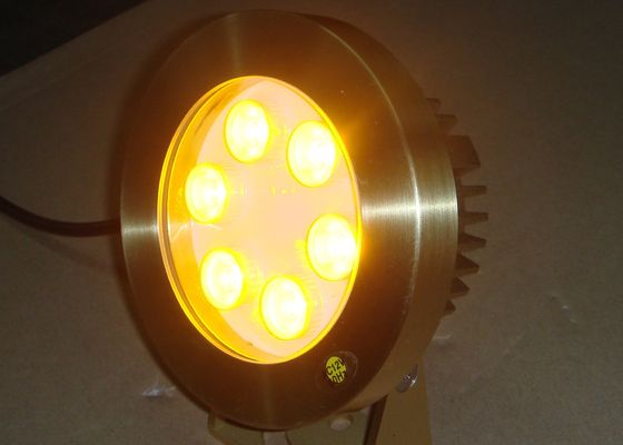 Luz del submarino de los accesorios LED de la fuente de la piscina del RGB