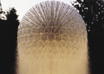 Accesorios de cobre amarillo SS 304 Crystal Ball Jet de la fuente de la piscina de Chrome