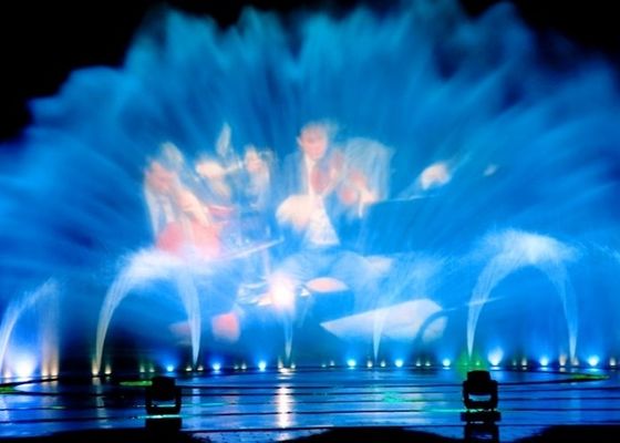 4" jet de la boca de la demostración de la película de los SS de los accesorios de la fuente de la piscina DN100