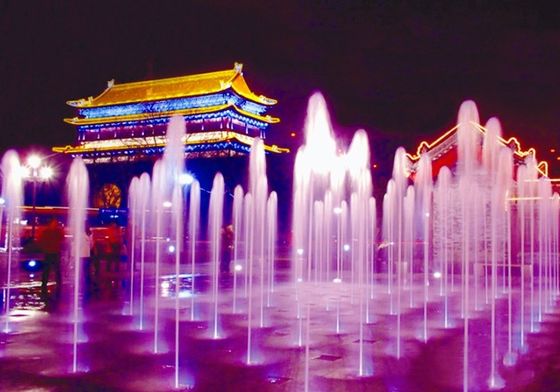 La fuente del baile del AAA equipa con inyector el jet mezclado de la fuente de la trompeta del pequeño aire