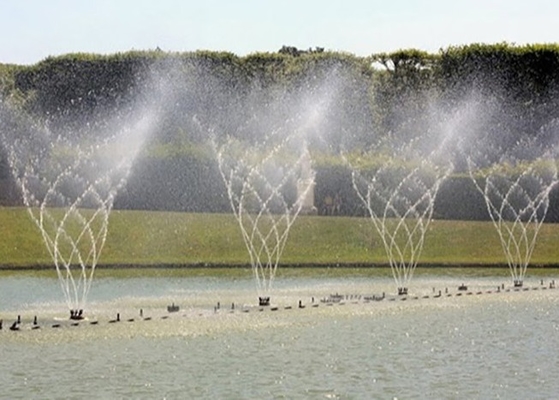SS304 282L/min boca giratoria de la fuente de 1,5 pulgadas