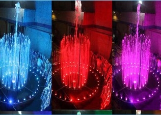 accesorios sola Jet Nozzles de la fuente de la piscina de la corriente de 8m m