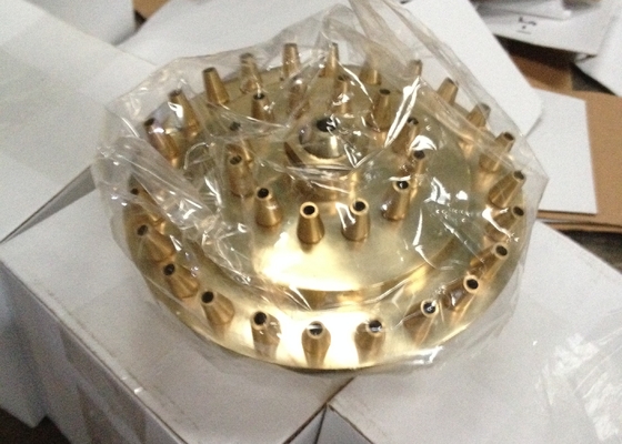 3D arquitectónico Brass Adjustable Fountain modelo equipa con inyector