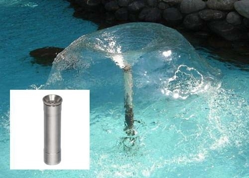 Jet 6.6gpm de la boca de la fuente de la seta del agua del 1/2 arquitectónico”