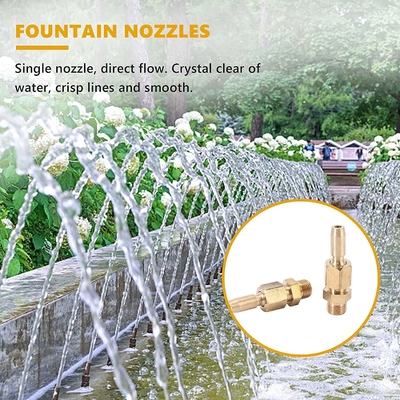 La fuente de baile universal de cobre amarillo DN15 equipa con inyector la corriente 3m3/h