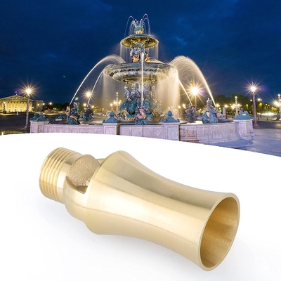 La fuente de agua de cobre amarillo de la torre del hielo rocía las cabezas 200Kpa 8m3/h