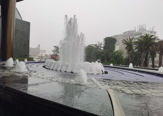 Corriente de acero inoxidable 6m3/H de las bocas de la fuente del baile del fan