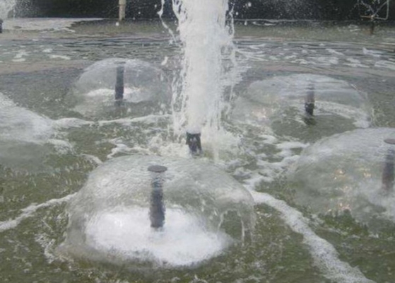 Bocas de cobre amarillo de la fuente del baile de la torre DN50 del hielo de 2 pulgadas