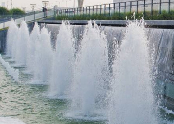 Boca ajustable Jet For Swimming Pool 65m3/h de la fuente de la torre DN80 del hielo