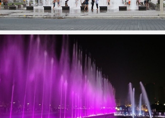 la fuente del baile del mercado del agua de 70Kpa 20m m equipa con inyector para el parque