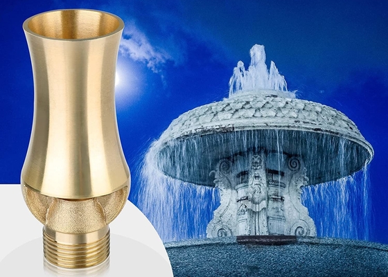 la fuente del baile 8m3/h equipa con inyector las cabezas de espray de la fuente de agua de la torre del hielo