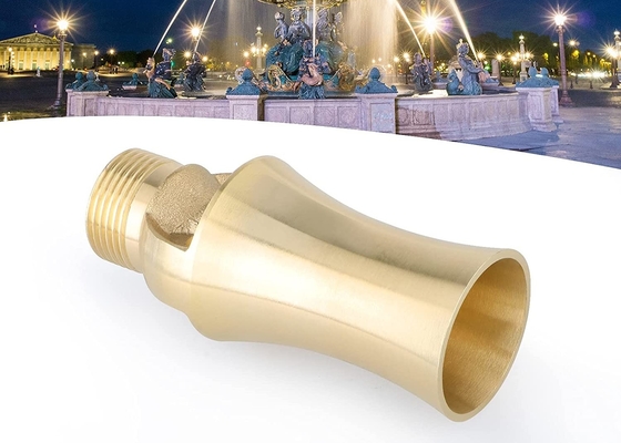 la fuente del baile 8m3/h equipa con inyector las cabezas de espray de la fuente de agua de la torre del hielo