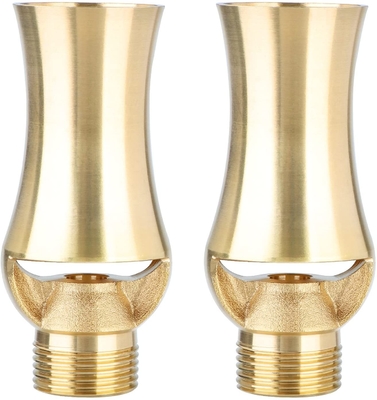Boca de espray de cobre amarillo de la fuente de agua de la torre del hielo del CCC DN40