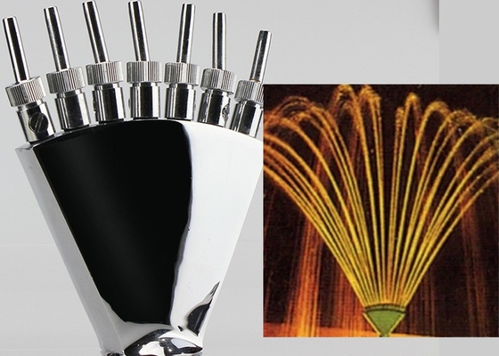 La fuente de cobre amarillo del baile del cuento de Chromplate Phoenix equipa con inyector el jet
