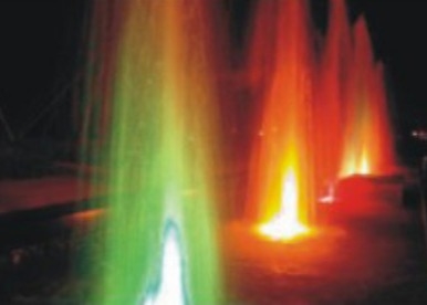 Fuente de agua de acero inoxidable de la torre DN80 del hielo Jet Nozzle