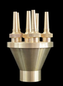 La fuente de cobre amarillo del baile del tiroteo que concentra equipa con inyector la corriente 55m3/h