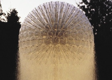 2,5" presión 100Kpa de la boca de DN65 Crystal Ball Water Fountain Jet