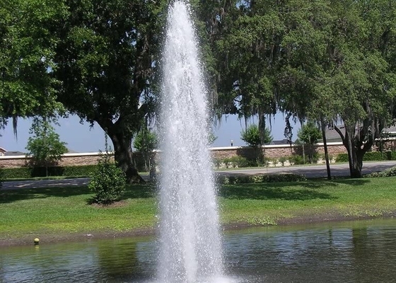 Modelo de cobre amarillo de Jet Nozzle 8m3/H 3D de la fuente de agua de la torre del hielo DN40