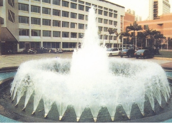 la fuente del baile 14.5psi equipa con inyector 1" el jet ajustable de cobre amarillo de la boca de la fuente de agua de la fan de la dirección