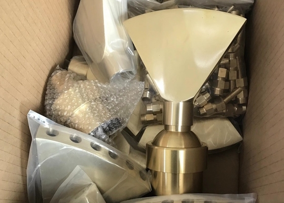 1" boca ajustable 14.5psi de la fuente de la fan de la dirección para las charcas