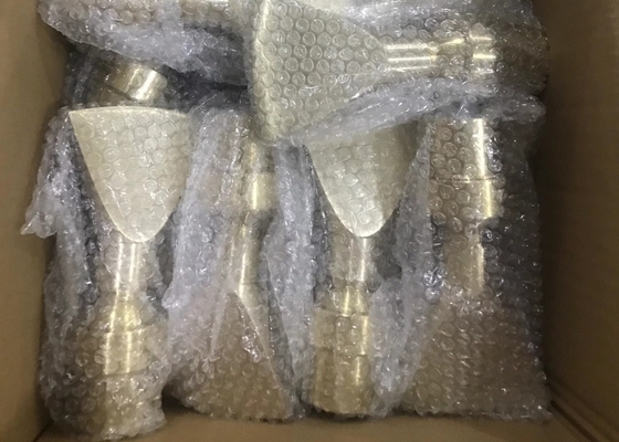 1" boca completamente de cobre amarillo ajustable del flor del jet de la fuente de la fan de la dirección