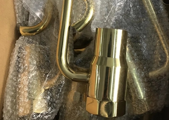 Bocas de cobre amarillo de la fuente de la charca de Jet Nozzle DN15 de la fuente de agua de la burbuja de la taza