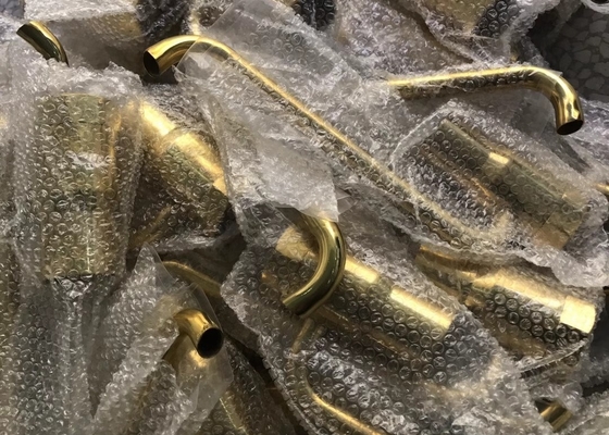 Bocas de cobre amarillo de la fuente de la charca de Jet Nozzle DN15 de la fuente de agua de la burbuja de la taza