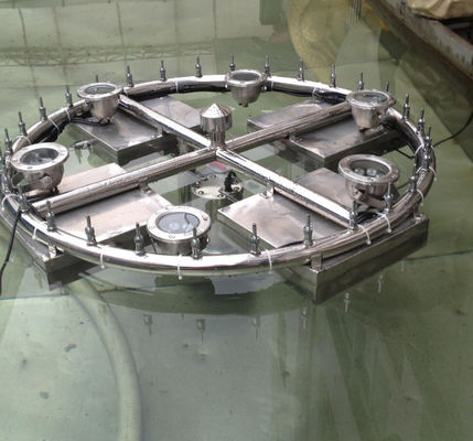Fuente de agua flotante de la flor al aire libre del 1.5m para el lago