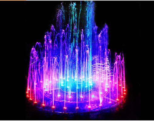 Proyecto musical decorativo de la fuente del acero inoxidable de los 2M