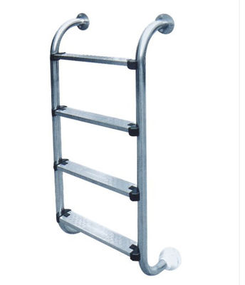 4 escalera de la piscina del acero inoxidable de los pasos 1.0m m