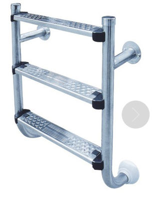 3 escalera de la piscina del acero inoxidable de los pasos 1.2m m 316