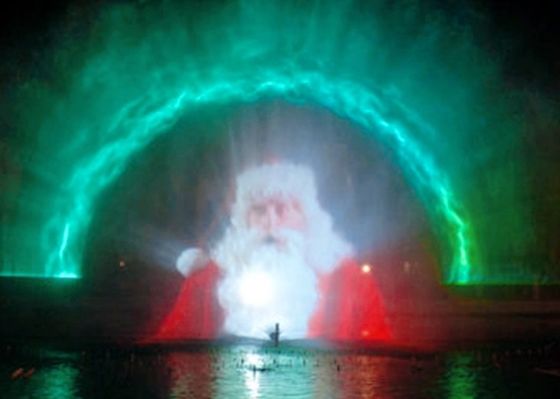proyección de acero inoxidable de la pantalla de agua de la boca de la fuente 60m3/h